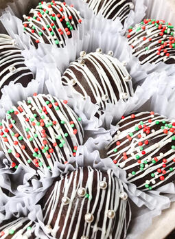 Oreo Peppermint Truffles